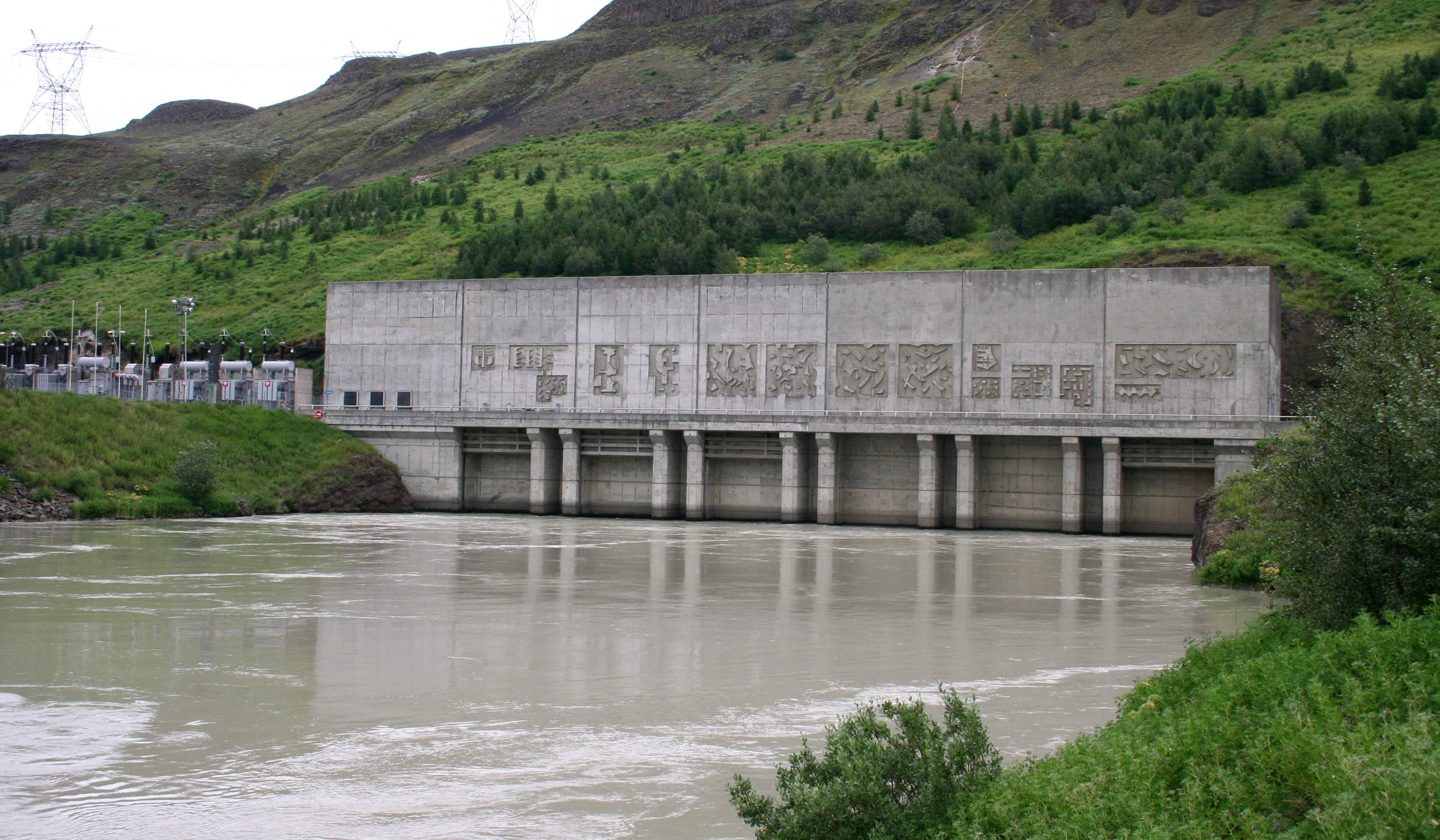 Burfell hydroelectric power station